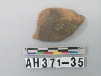 藏品(灰黑色夾砂陶片)的圖片